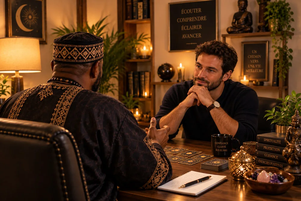 Consultation de voyance marabout avec Maître Georges